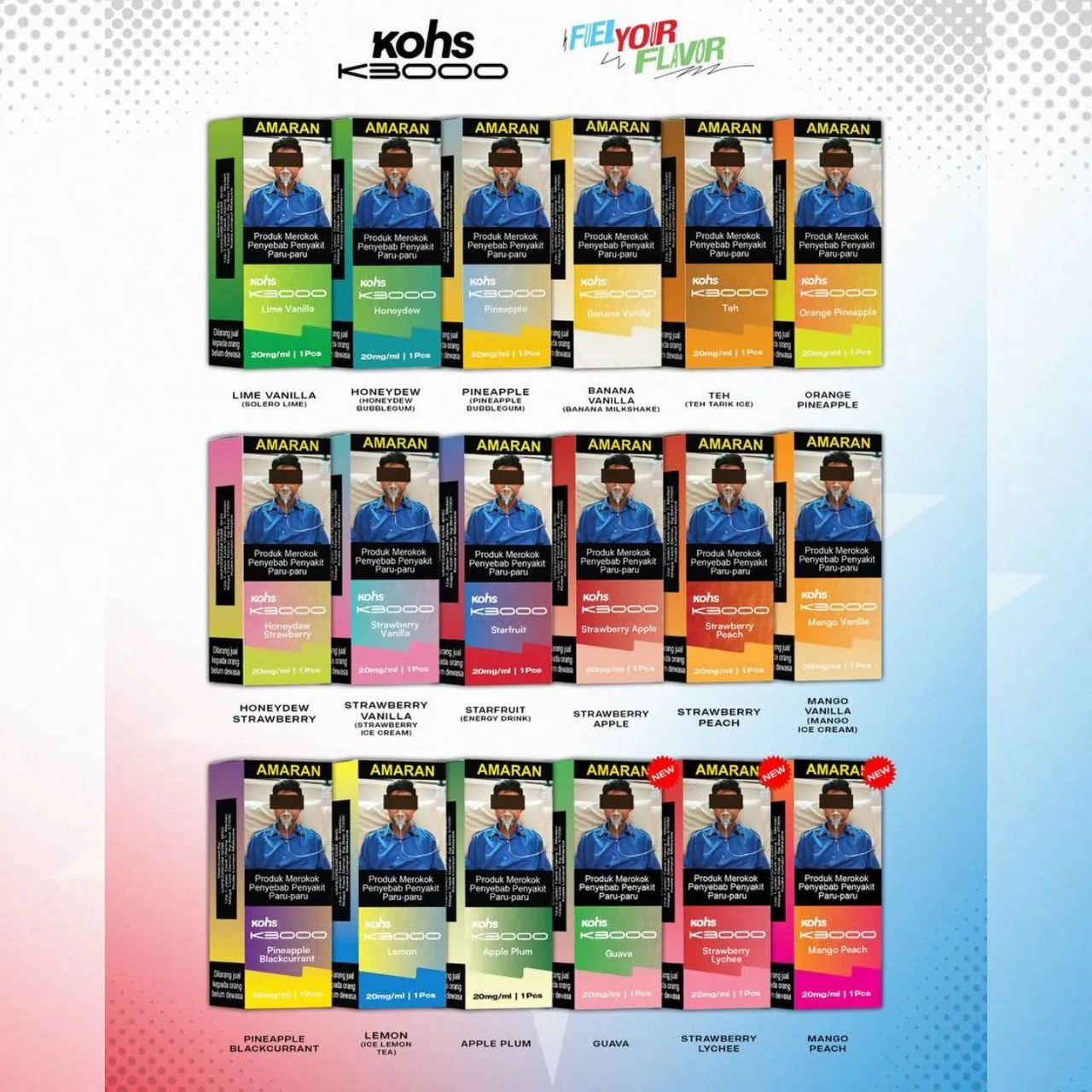 KOHS K3000 Pre-Filled Cartridge