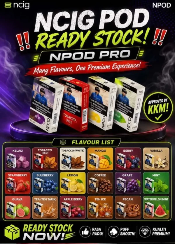 NCIG Pro Prefilled Pod  2ml