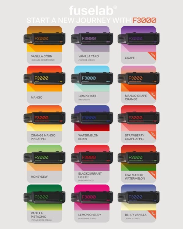Fuselab F3000 Pre-Filled Cartridge