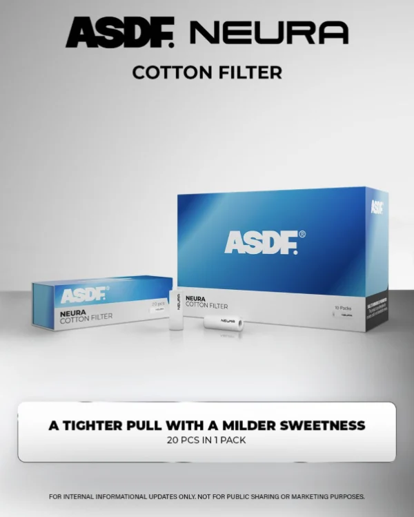 ASDF NEURA Cotton Filter (20pcs)